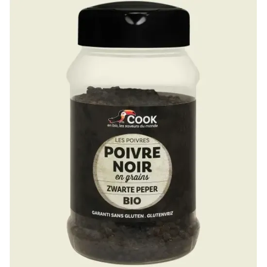 Piper negru boabe bio 200g Cook