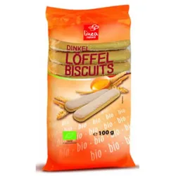 Piscoturi bio din faina de grau spelta, 100g Linea Natura Piscoturi bio din faina de grau spelta, 100g Linea Natura