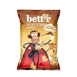 Popcorn caramel sarat bio 60g Bettr Popcorn caramel sarat bio 60g Bettr
