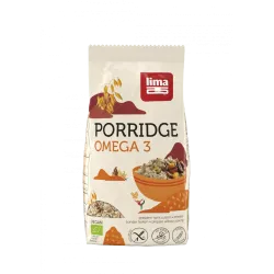 Porridge Express Omega 3 fara gluten bio 350g Lima Porridge Express Omega 3 fara gluten bio 350g Lima