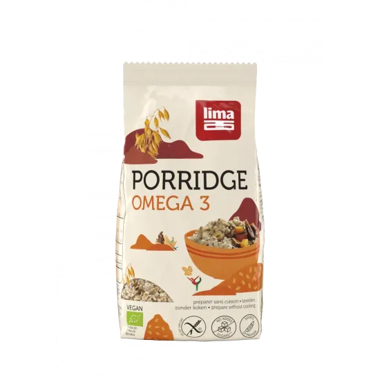 Porridge Express Omega 3 fara gluten bio 350g Lima