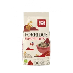 Porridge Express cu superfructe fara gluten bio 350g Lima Porridge Express cu superfructe fara gluten bio 350g Lima