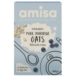 Porridge din ovaz fara gluten eco 325g AMISA Porridge din ovaz fara gluten eco 325g AMISA
