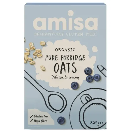 Porridge din ovaz fara gluten eco 325g AMISA