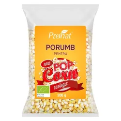 Porumb bio pentru popcorn, 200g Pronat Porumb bio pentru popcorn, 200g Pronat