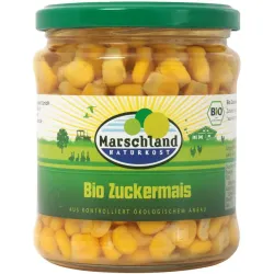 Porumb dulce bio 330g / 220g Marschland Naturkost Porumb dulce bio 330g / 220g Marschland Naturkost
