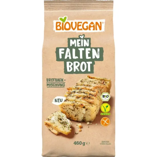 Premix bio pentru paine fara gluten, 460g Biovegan