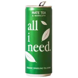 Preparat bio carbogazos din ceai mate si maracuya, 250ml All I Need Preparat bio carbogazos din ceai mate si maracuya, 250ml All I Need