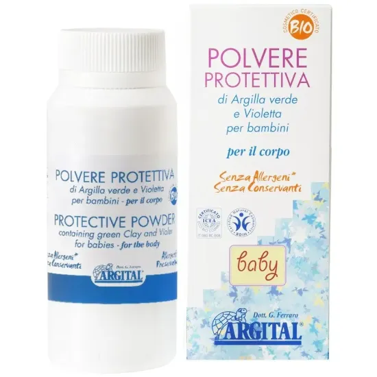 Pudra protectoare pentru copii, 60g Argital