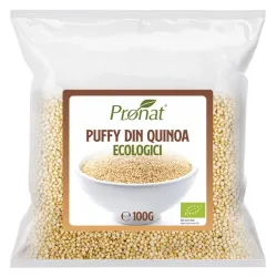 Puffy bio din quinoa, 100g Pronat Puffy bio din quinoa, 100g Pronat