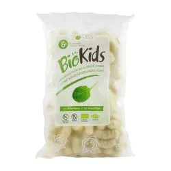 Pufuleti bio cu spanac, 55g Biokids Pufuleti bio cu spanac, 55g Biokids