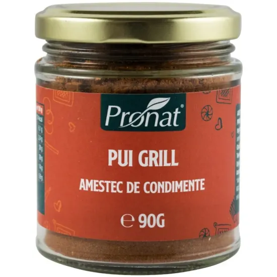 Pui grill, amestec de condimente, 90g Pronat