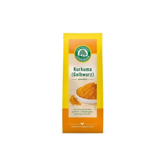 Pulbere de curcuma bio, 50g Lebensbaum