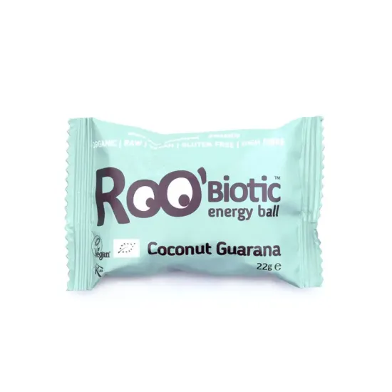 ROOBIOTIC cu cocos si guarana eco 22g