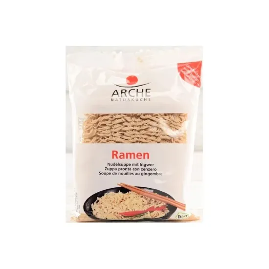 Ramen supa bio de taitei cu ghimbir, 108g Arche