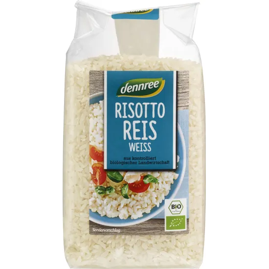 Risotto orez alb bio 500g Dennree