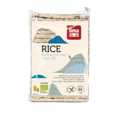 Rondele De Orez Expandat Fara Sare Eco 130G  Lima Rondele De Orez Expandat Fara Sare Eco 130G  Lima