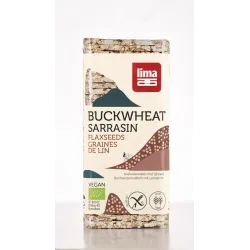 Rondele Din Hrisca Exp. Cu Seminte De In Eco 130G  Lima Rondele Din Hrisca Exp. Cu Seminte De In Eco 130G  Lima