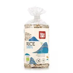 Rondele de orez expandat cu sare LIMA  eco 100g  Lima Rondele de orez expandat cu sare LIMA  eco 100g  Lima