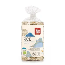 Rondele de orez expandat fara sare LIMA  eco 100g  Lima Rondele de orez expandat fara sare LIMA  eco 100g  Lima