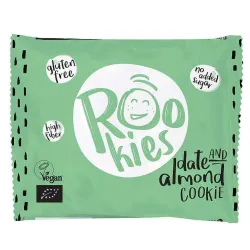 Rookies - Cookie cu migdale si curmale BIO 40G Rookies - Cookie cu migdale si curmale BIO 40G