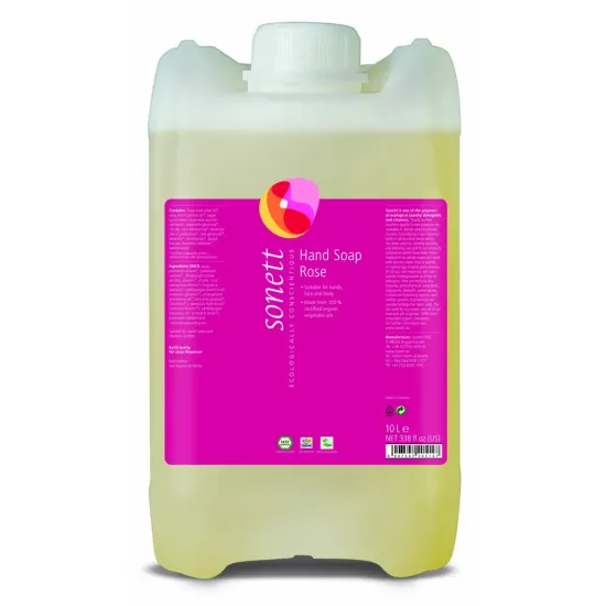 SAPUN LICHID - GEL DE DUS ECOLOGIC - TRANDAFIRI 10L Sonett