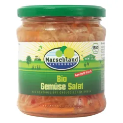 Salata de legume bio, 330g / 190g Marschland Naturkost Salata de legume bio, 330g / 190g Marschland Naturkost