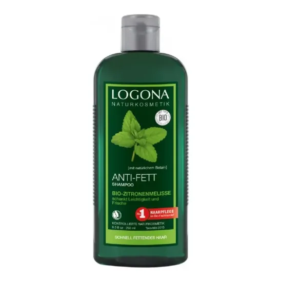 Sampon bio anti grasime cu roinita, 250ml Logona