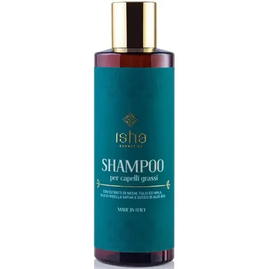 Sampon pentru par gras, 200ml, Isha