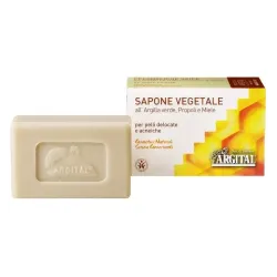 Sapun antiacnee cu argila verde, propolis si miere, 100g Argital