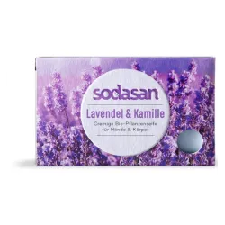 Sapun bio cu levantica si musetel, 100g Sodasan Sapun bio cu levantica si musetel, 100g Sodasan