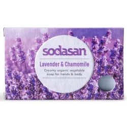 Sapun crema bio lavanda si musetel 100g SODASAN Sapun crema bio lavanda si musetel 100g SODASAN
