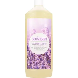 Sapun lichid gel de dus bio lavanda masline 1L SODASAN Sapun lichid gel de dus bio lavanda masline 1L SODASAN