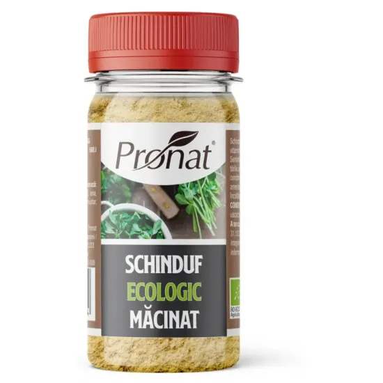 Schinduf macinat, bio, 45g Pronat