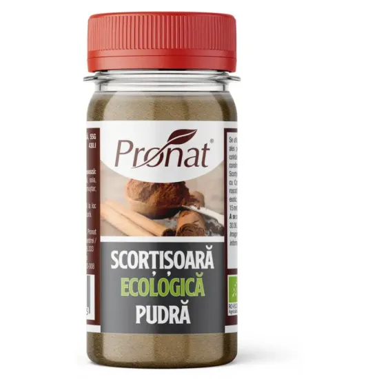 Scortisoara pudra bio, 55g Pronat