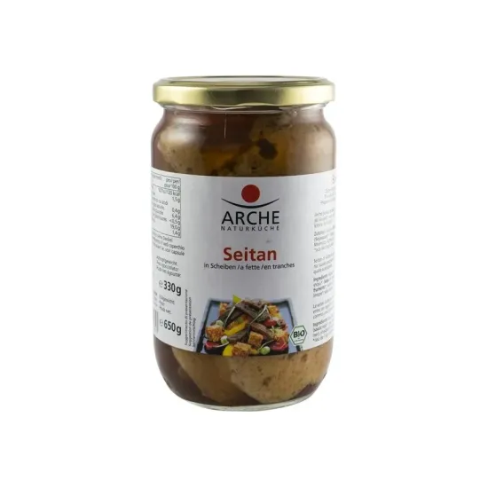 Seitan bio felii, 650g / 330g Arche Naturkuche