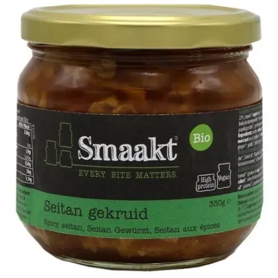 Seitan picant bio 350g Smaakt