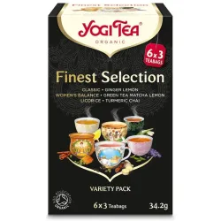Selectie de ceaiuri bio Finest Selection, 34.2g Yogi Tea