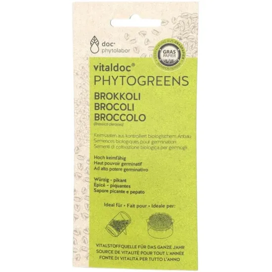 Seminte bio de broccoli pentru germinat, 50g doc. Phytolabor