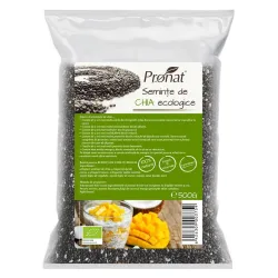 Seminte de chia bio, 500g Pronat