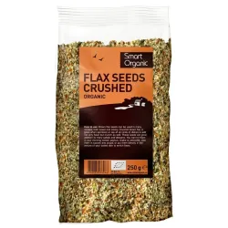 Seminte de in pisate eco 250g Smart Organic Seminte de in pisate eco 250g Smart Organic