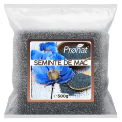 Seminte de mac, 500g Pronat Seminte de mac, 500g Pronat