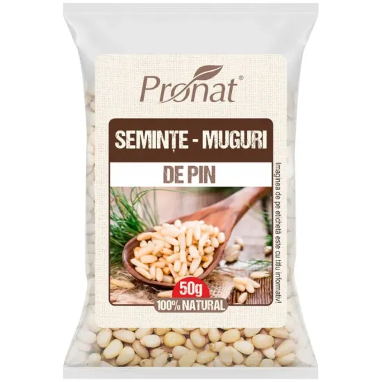 Seminte muguri de pin (samburi de cedru), 50g Pronat