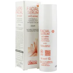 Ser facial anti-aging, cu paducel, acid hialuronic si argila verde, 30ml Argital Ser facial anti-aging, cu paducel, acid hialuronic si argila verde, 30ml Argital