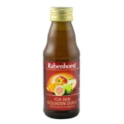Sete sanatoasa, Suc pur de mere, portocale si guave, 125ml Rabenhorst