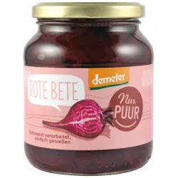 Sfecla rosie bio si demeter, 340g Nur Puur