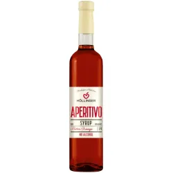 Sirop bio aperitiv 1:9 Bitter orange, fara alcool, 500ml Hollinger