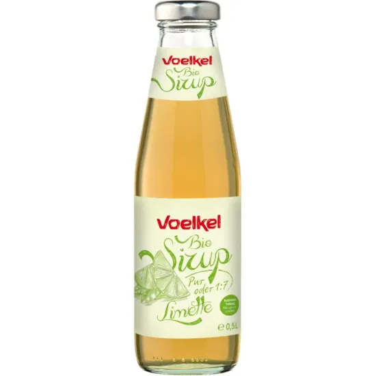 Sirop bio de limete 1:7, 500ml Voelkel