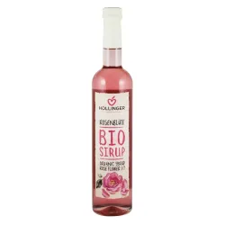 Sirop bio de trandafiri, 500ml Hollinger