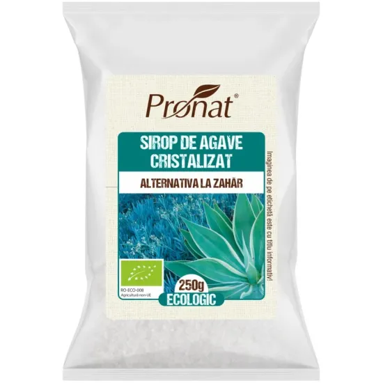 Sirop de agave cristalizat, bio 250g Pronat